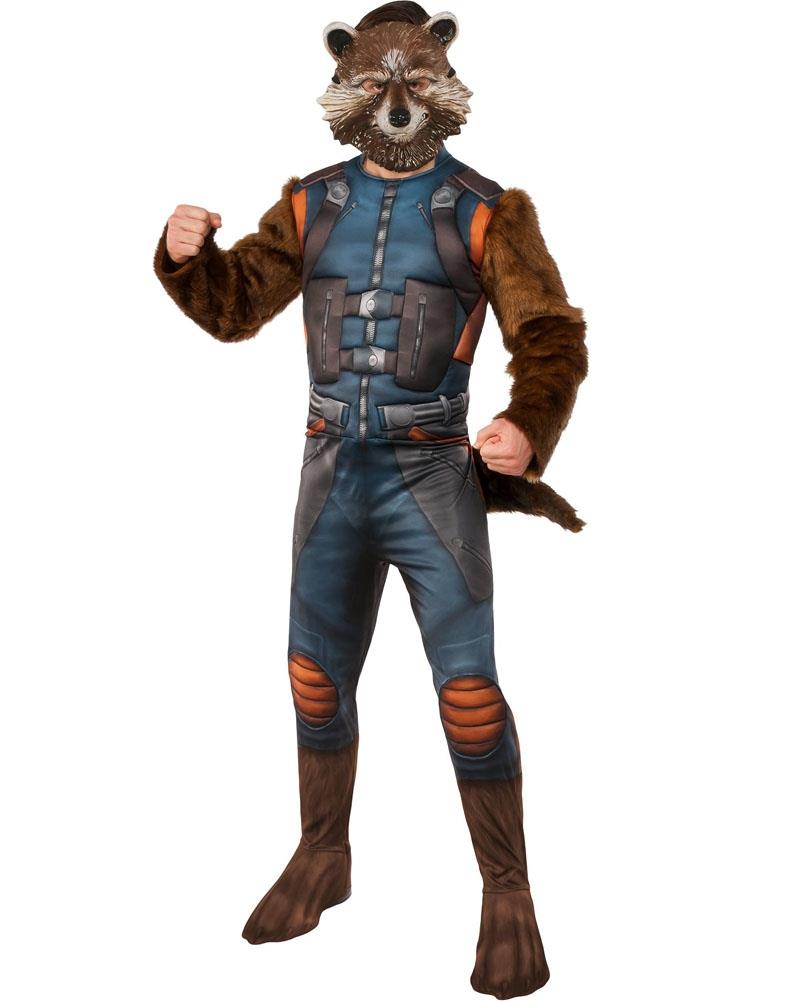 Guardians of the Galaxy Rocket Raccoon Deluxe Adult Costume XL