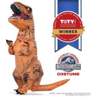 Jurassic World T-Rex Inflatable Child Costume With Sound