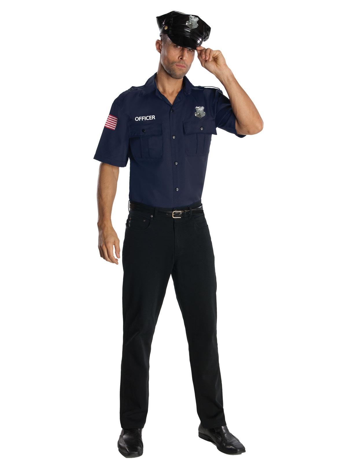 Police Officer Adult Costume Large