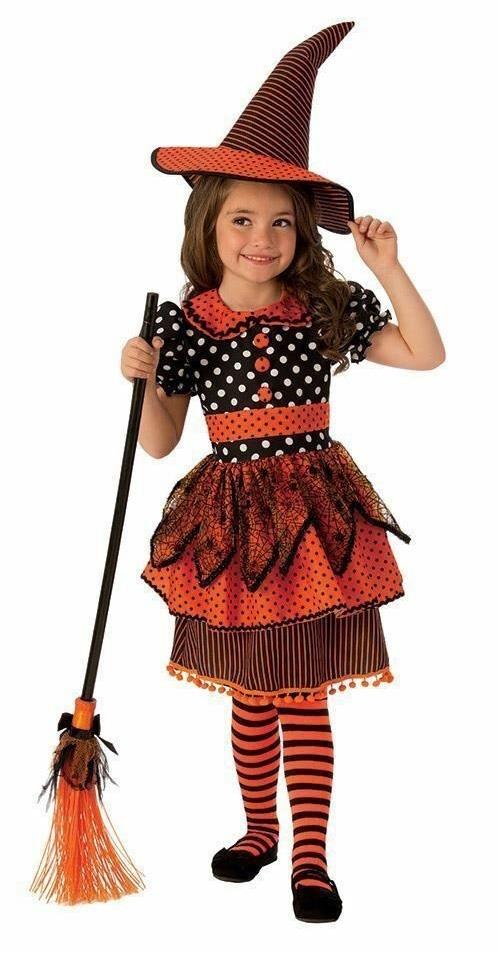 Polka Dot Witch Child Costume