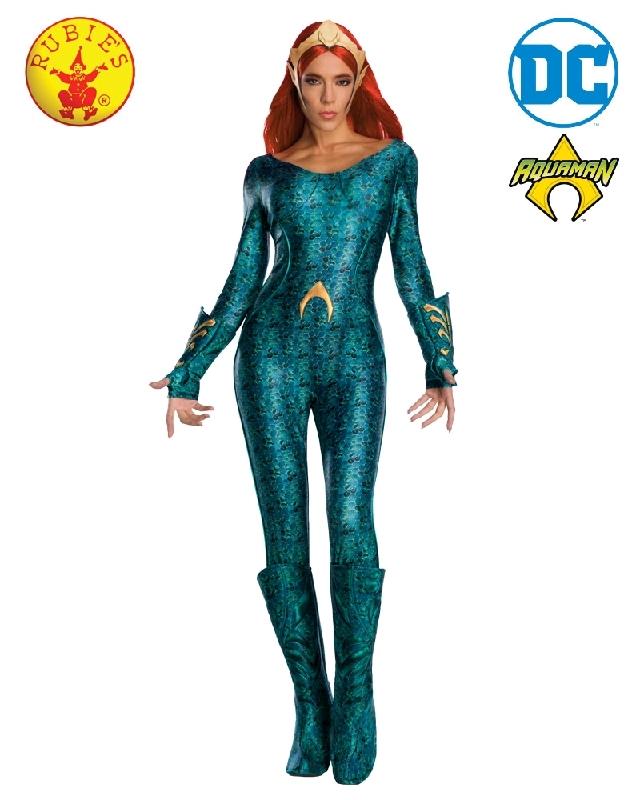 Aquaman Mera Deluxe Adult Costume Large