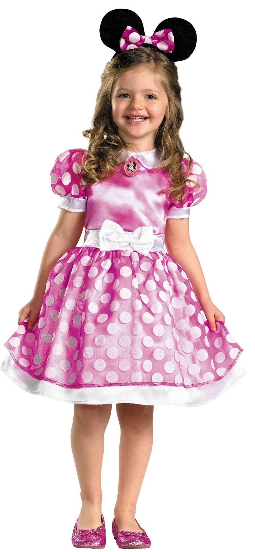 Minnie Mouse Pink Classic Toddler Costume 2T