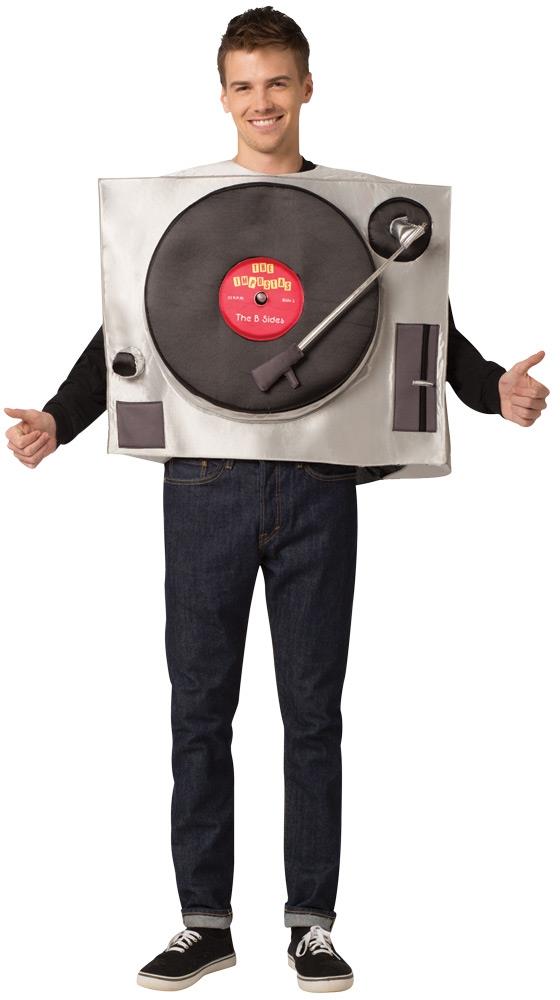 Record Player Turntable Adult Costume