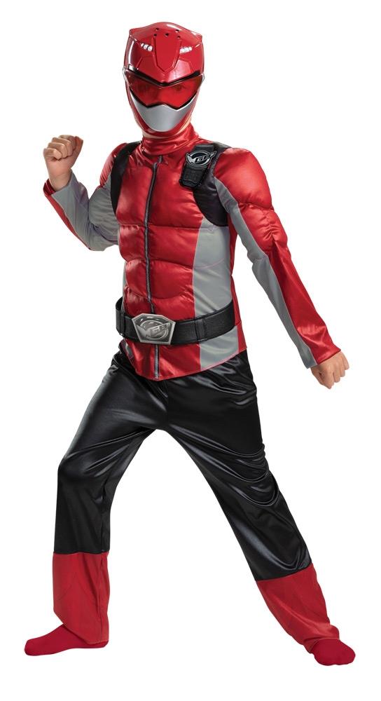 Power Rangers Beast Morphers Red Ranger Child Costume 4-6