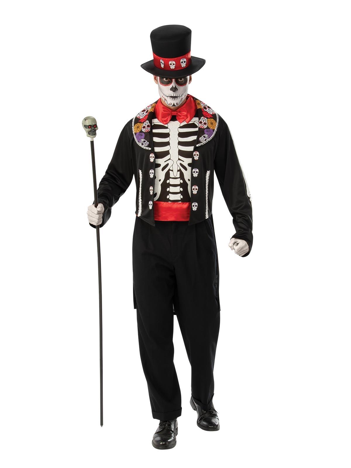Day of the Dead Man Adult Costume Standard