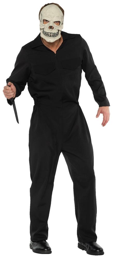 Boiler Suit Black Adult Costume Standard