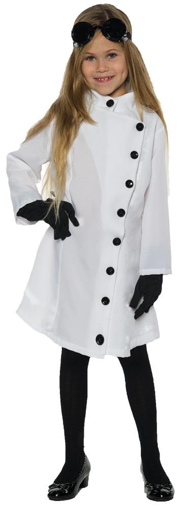 Mad Science Girl Child Costume Medium