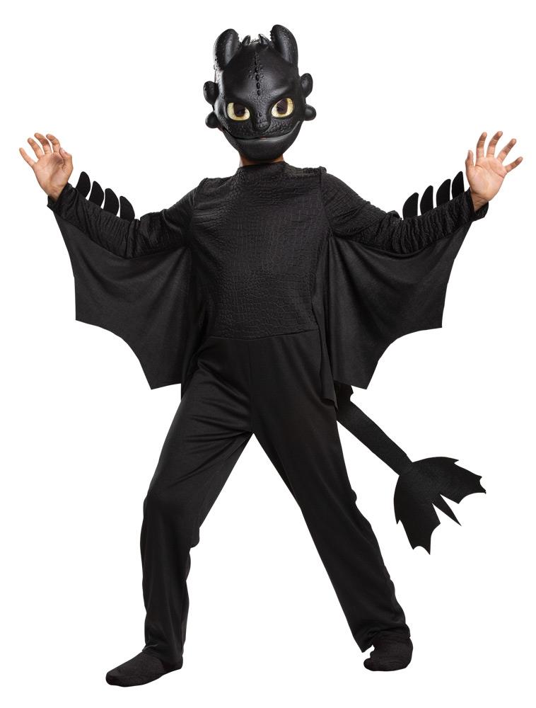 How to Train Your Dragon 3 Toothless Classic Child Costume 7-8