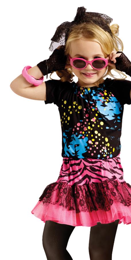 80's Pop Party Child Costume 4-6