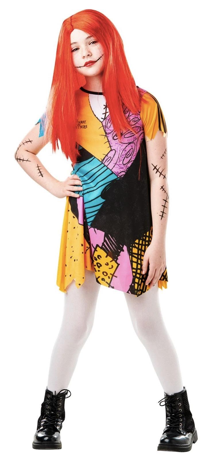 The Nightmare Before Christmas Sally Child Costume 6-8
