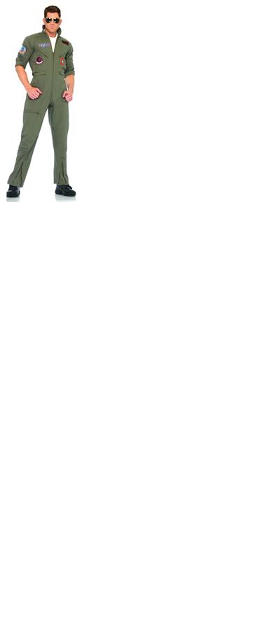 Top Gun Jumpsuit Adult Costume XL