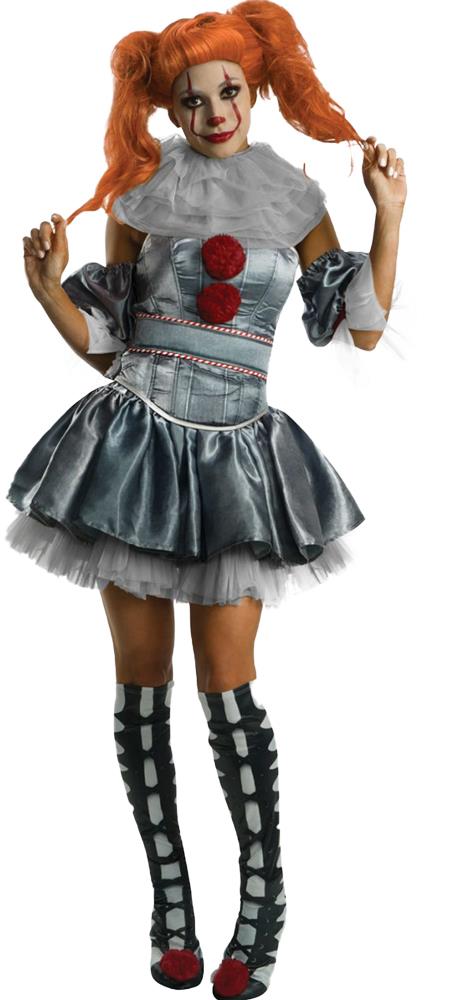Stephen King's It 2017 Pennywise Deluxe Female Adult Costume Small