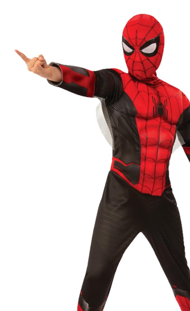 Spider-Man Far From Home Red Black Child Costume Small