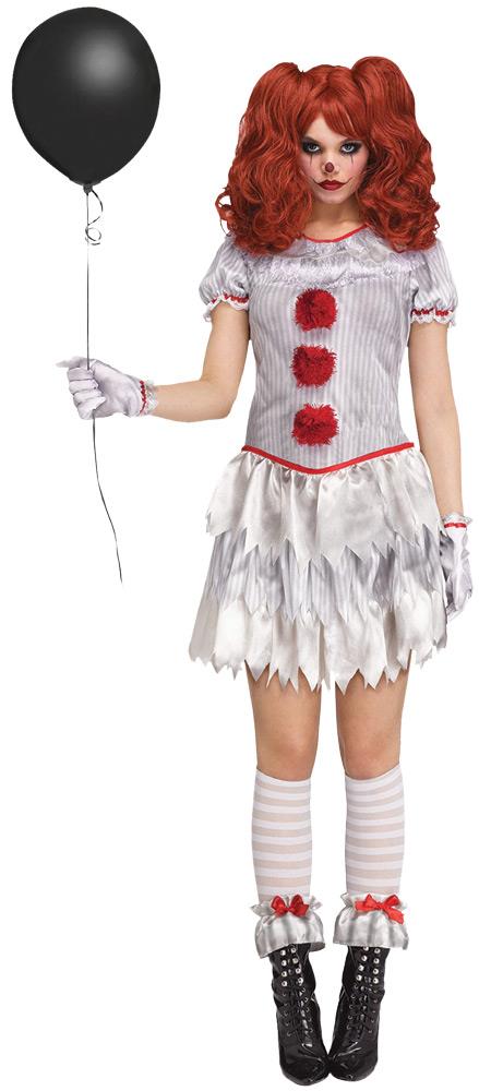 Carn-Evil Clown Female Adult Costume Medium