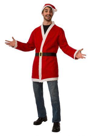 Santa Jacket Adult Costume Set