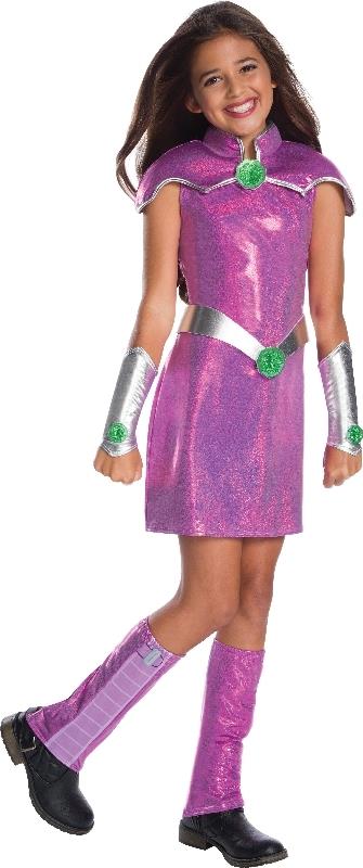 Teen Titans Starfire Deluxe Child Costume Medium