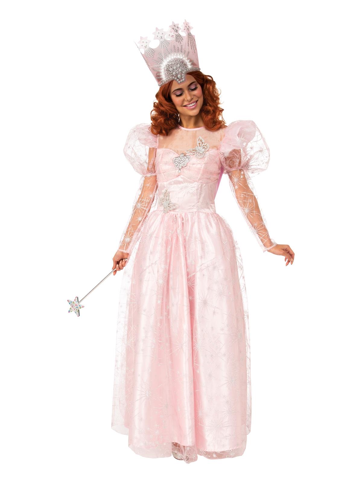 The Wizard of Oz Glinda Deluxe Adult Costume Medium