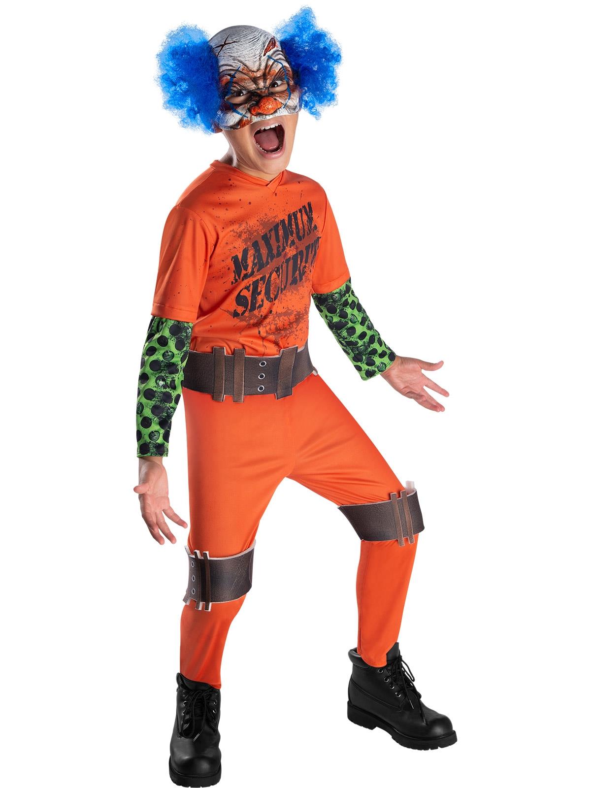 Maximum Security Clown Child Costume