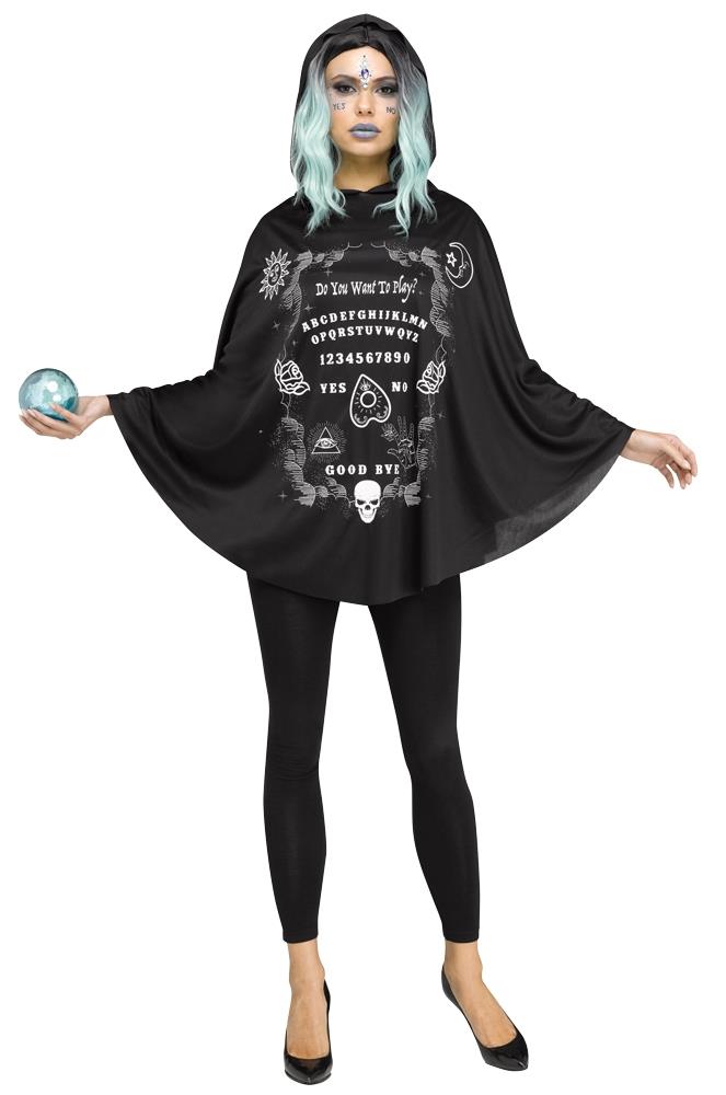 Spirit Board Poncho Adult Costume