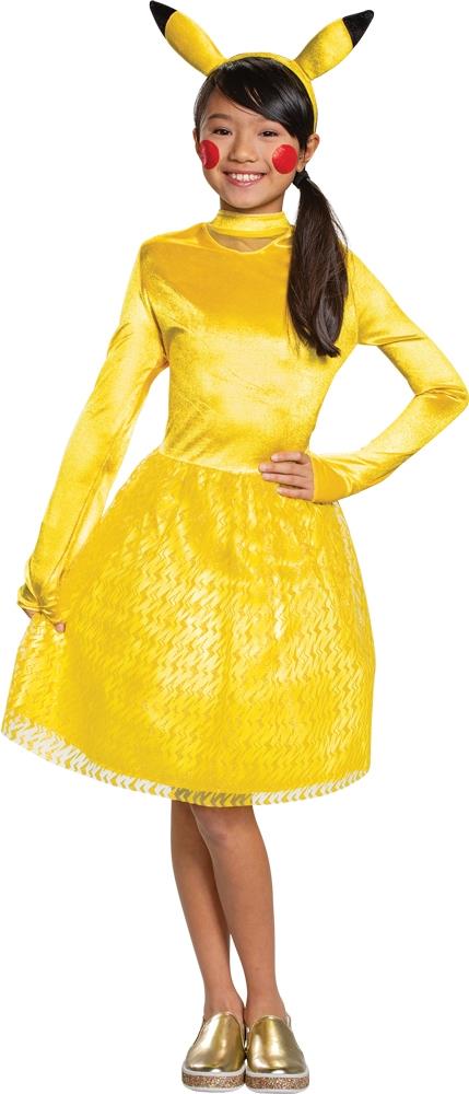 Pokemon Pikachu Girl Classic Child Costume 7-8