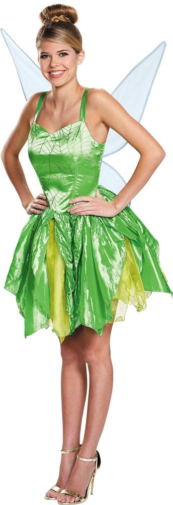 Peter Pan Tinker Bell Prestige Adult Costume 12-14