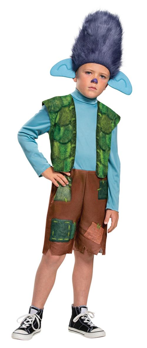 Trolls 2 Branch Classic Child Costume 3-4