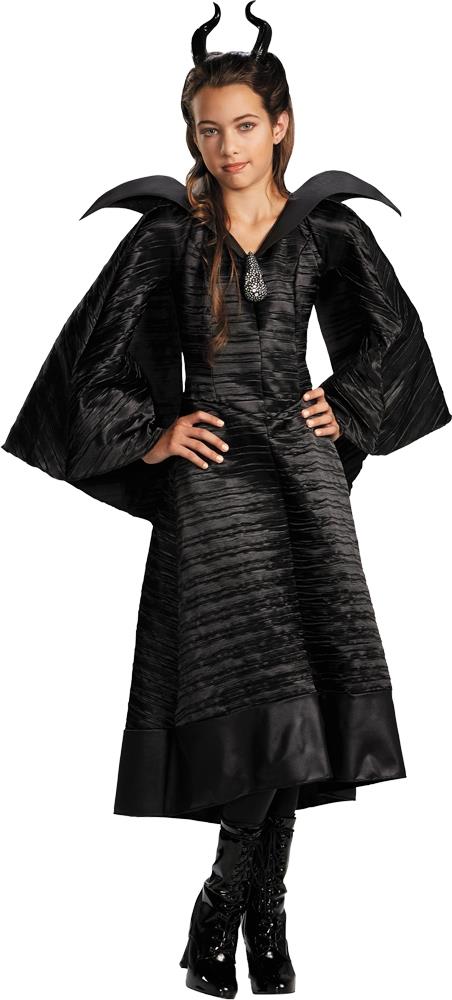 Maleficent Christening Black Gown Child Costume 7-8