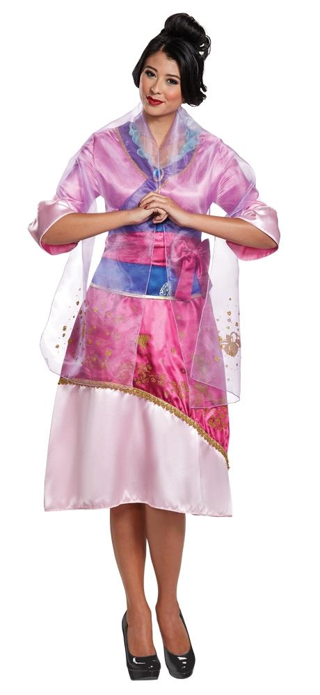 Mulan Deluxe Adult Costume 4-6