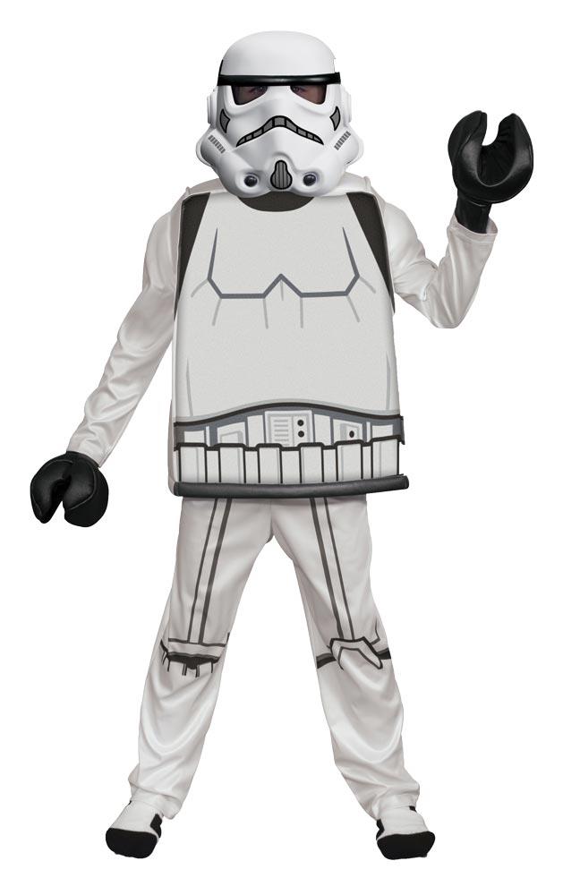 Star Wars Lego Stormtrooper Deluxe Child Costume 4-6