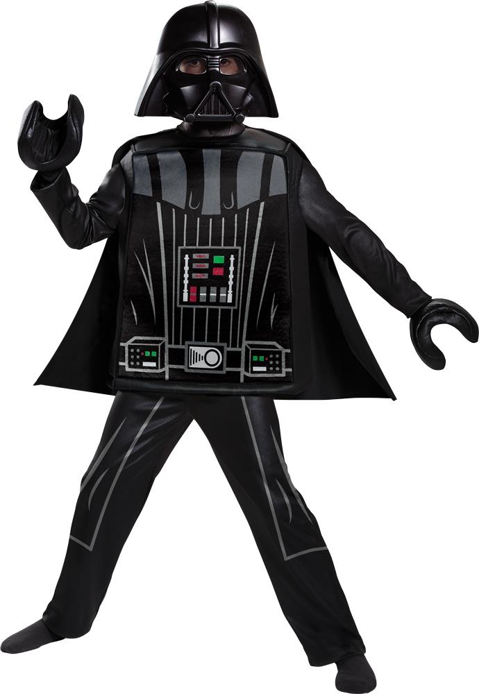 Star Wars Lego Darth Vader Deluxe Child Costume 7-8