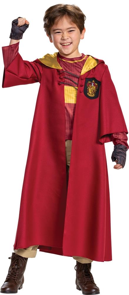 Harry Potter Quidditch Gryffindor Deluxe Child Costume 10-12