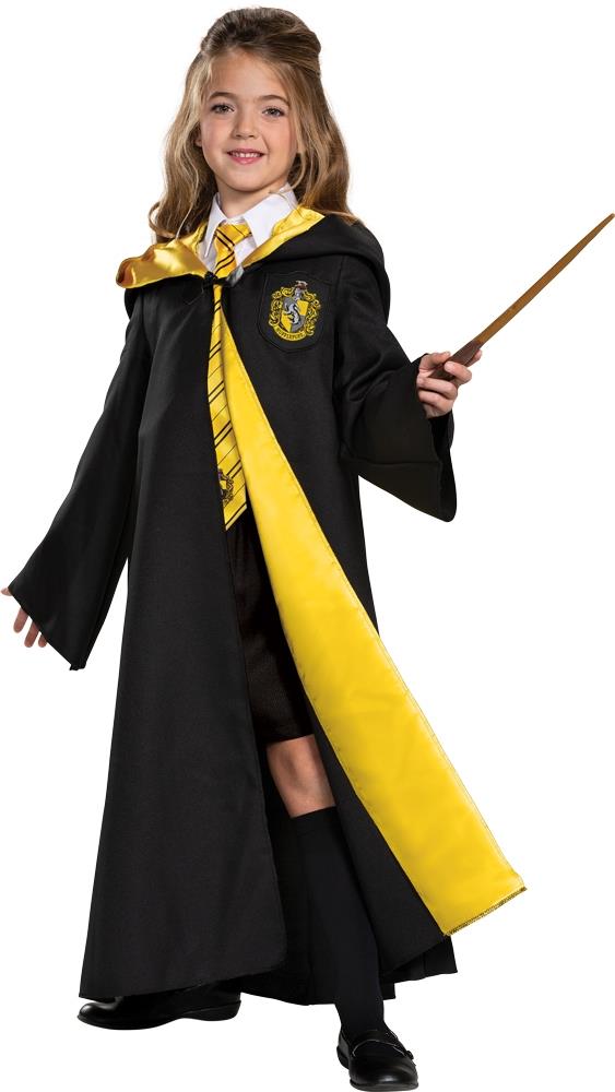 Harry Potter Hufflepuff Robe Deluxe Child Costume 10-12