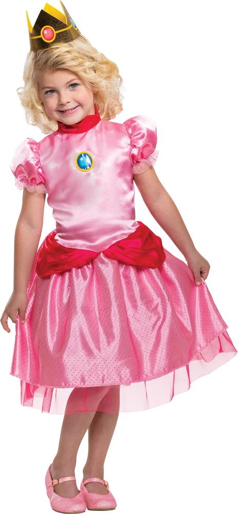 Super Mario Bros. Princess Peach Toddler Costume 2T