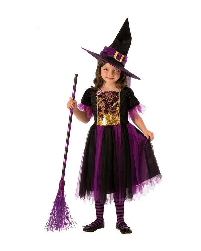 Colour Magic Witch Child Costume