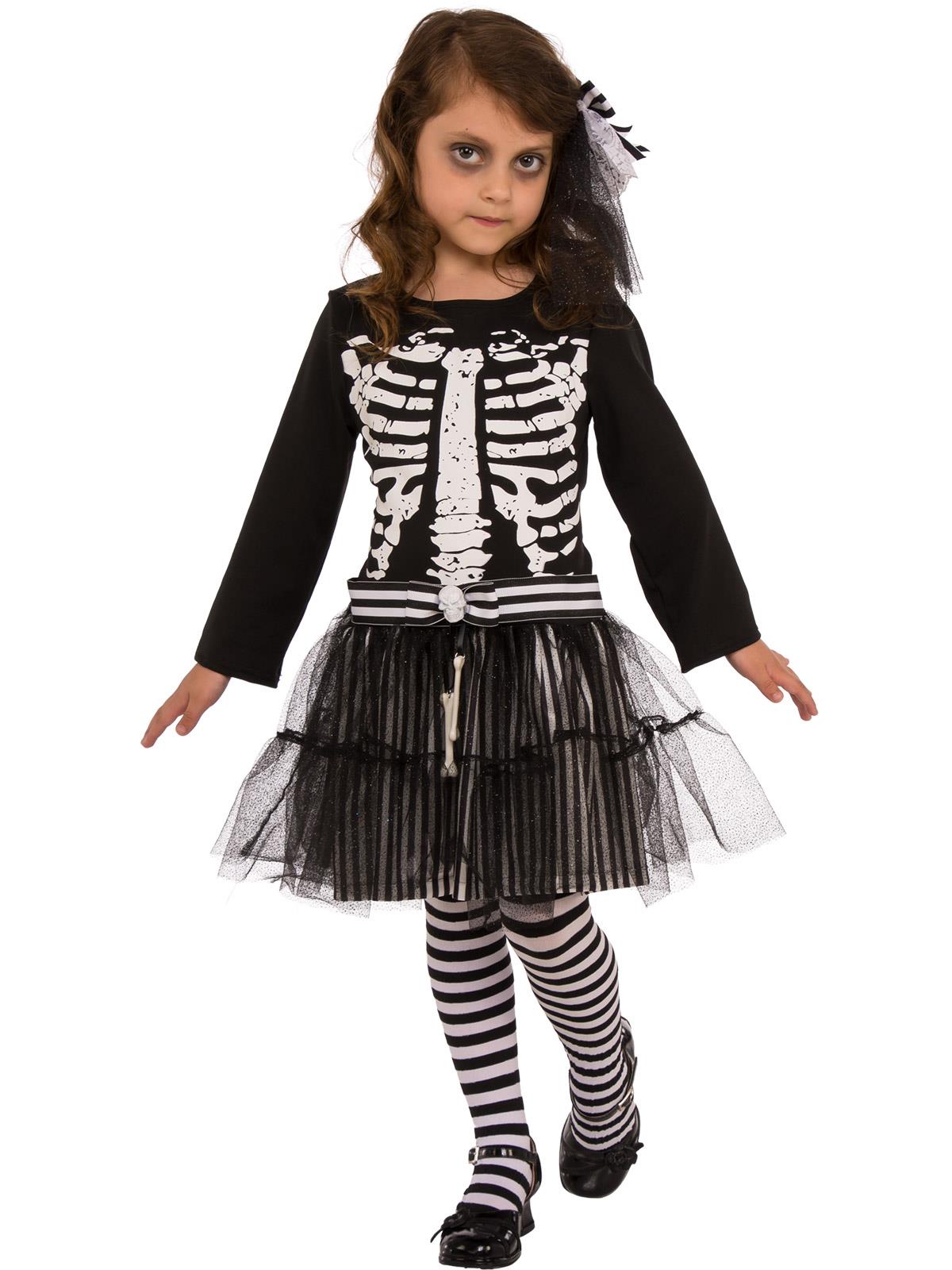 Little Skeleton Child Costume Small