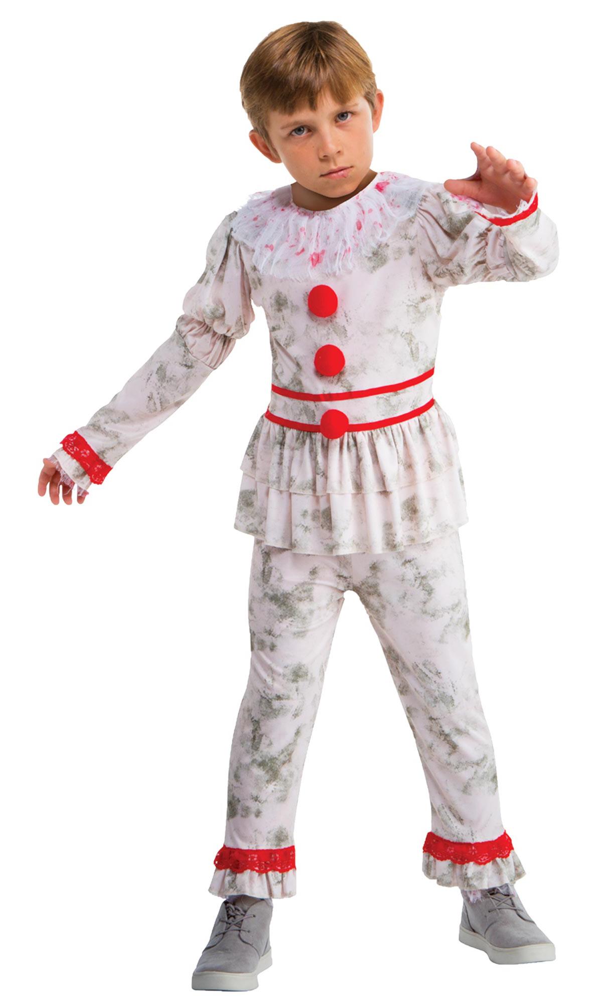 Evil Dancing Clown Child Costume Small