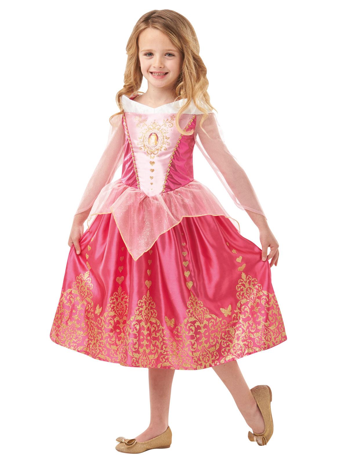 Sleeping Beauty Aurora Gem Princess Child Costume