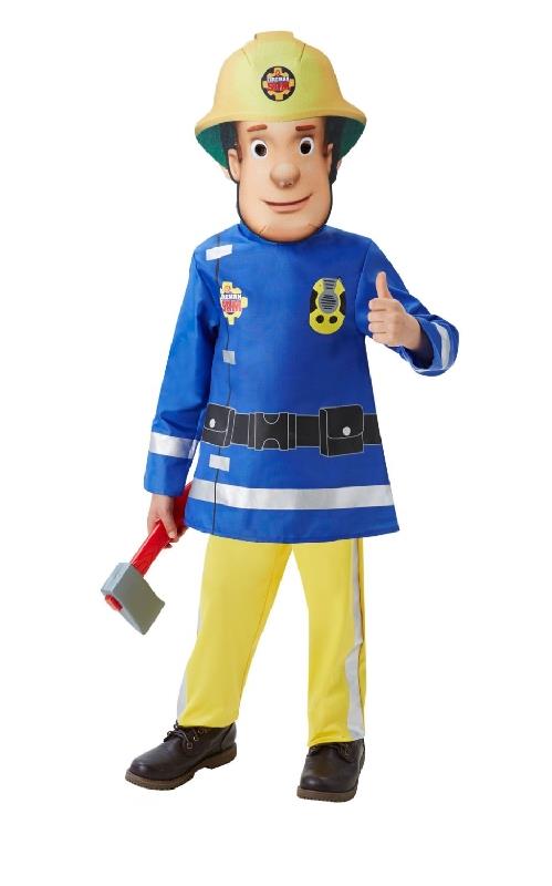 Fireman Sam Deluxe Toddler Costume