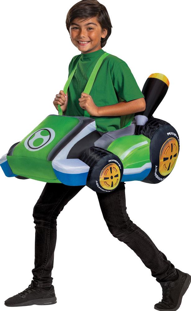 Mario Kart Yoshi Inflatable Child Costume