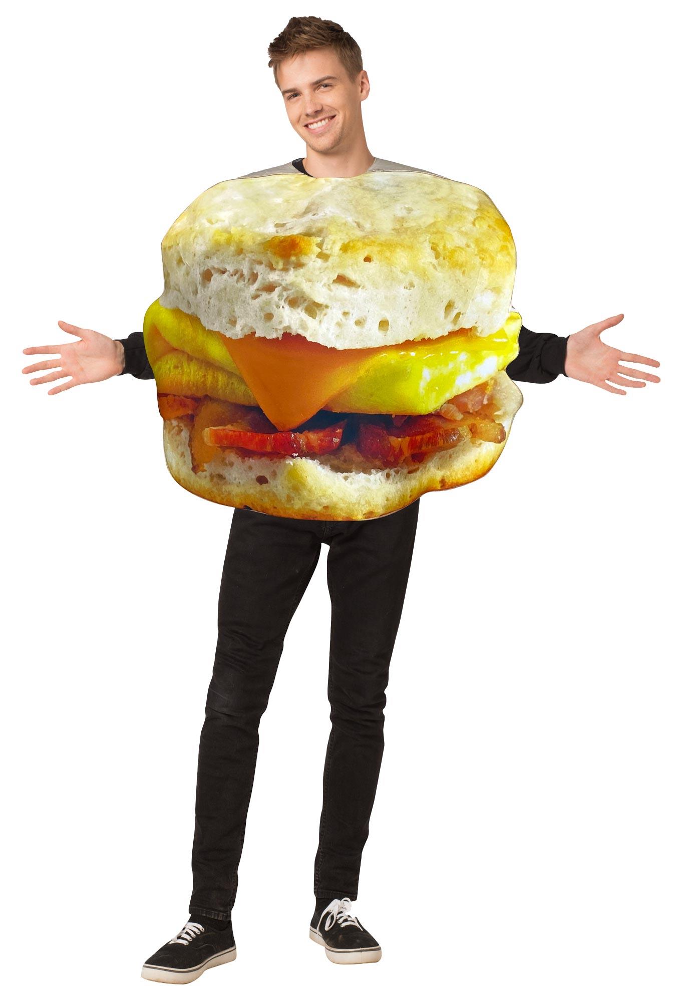 Get Real Breakfast Sandwich Adult Costume