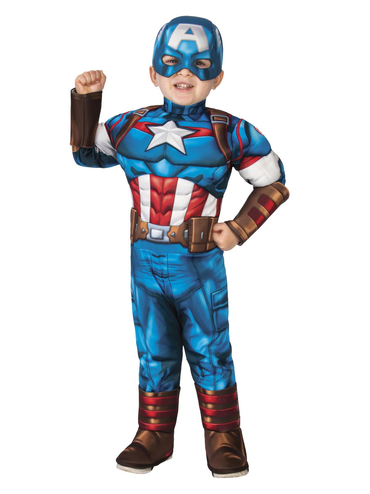 Captain America Deluxe Toddler Costume