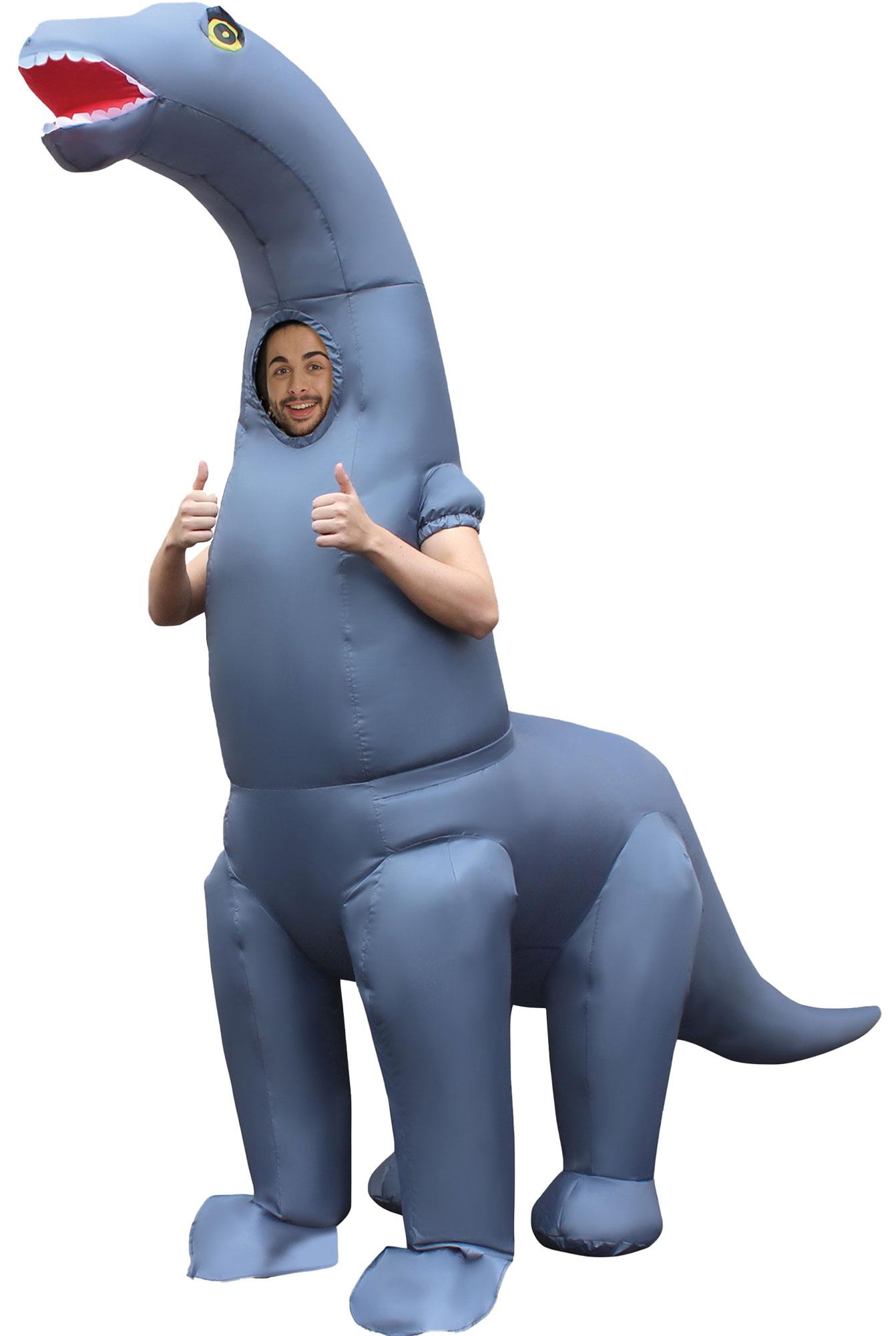 Brontosaurus Dinosaur Inflatable Adult Costume