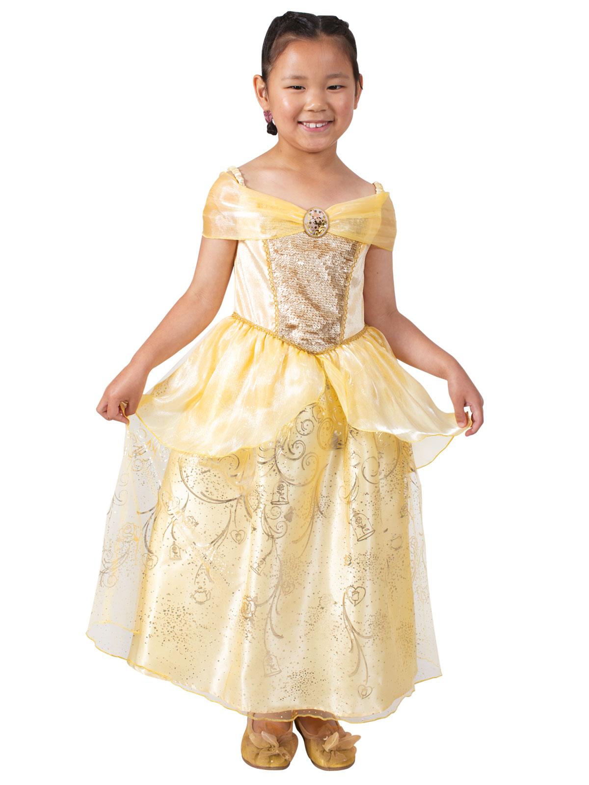Beauty and the Beast Belle Ultimate Princess Dress Child Costume 6-8