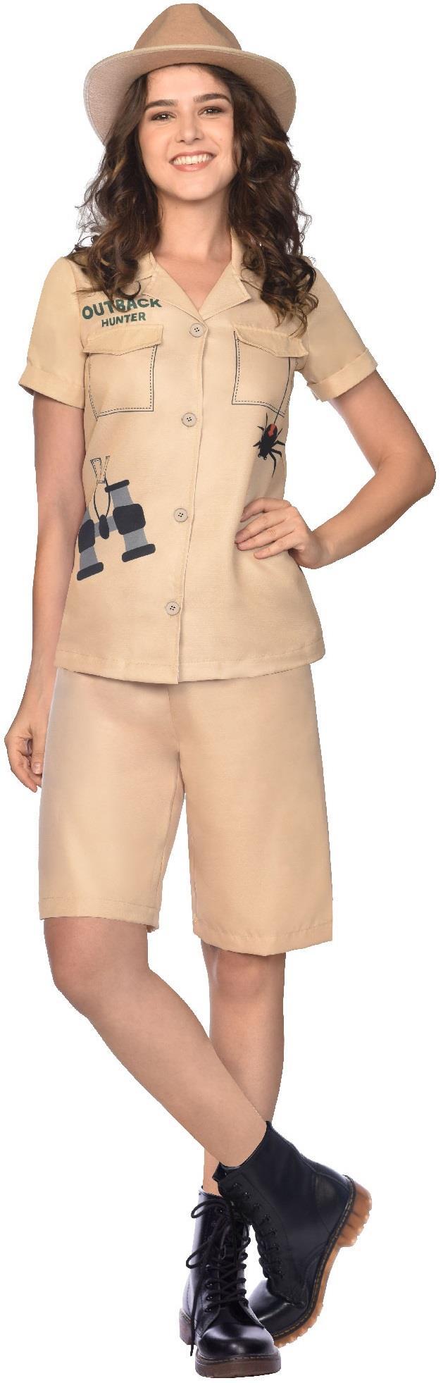 Outback Hunter Female Adult Costume 16-18