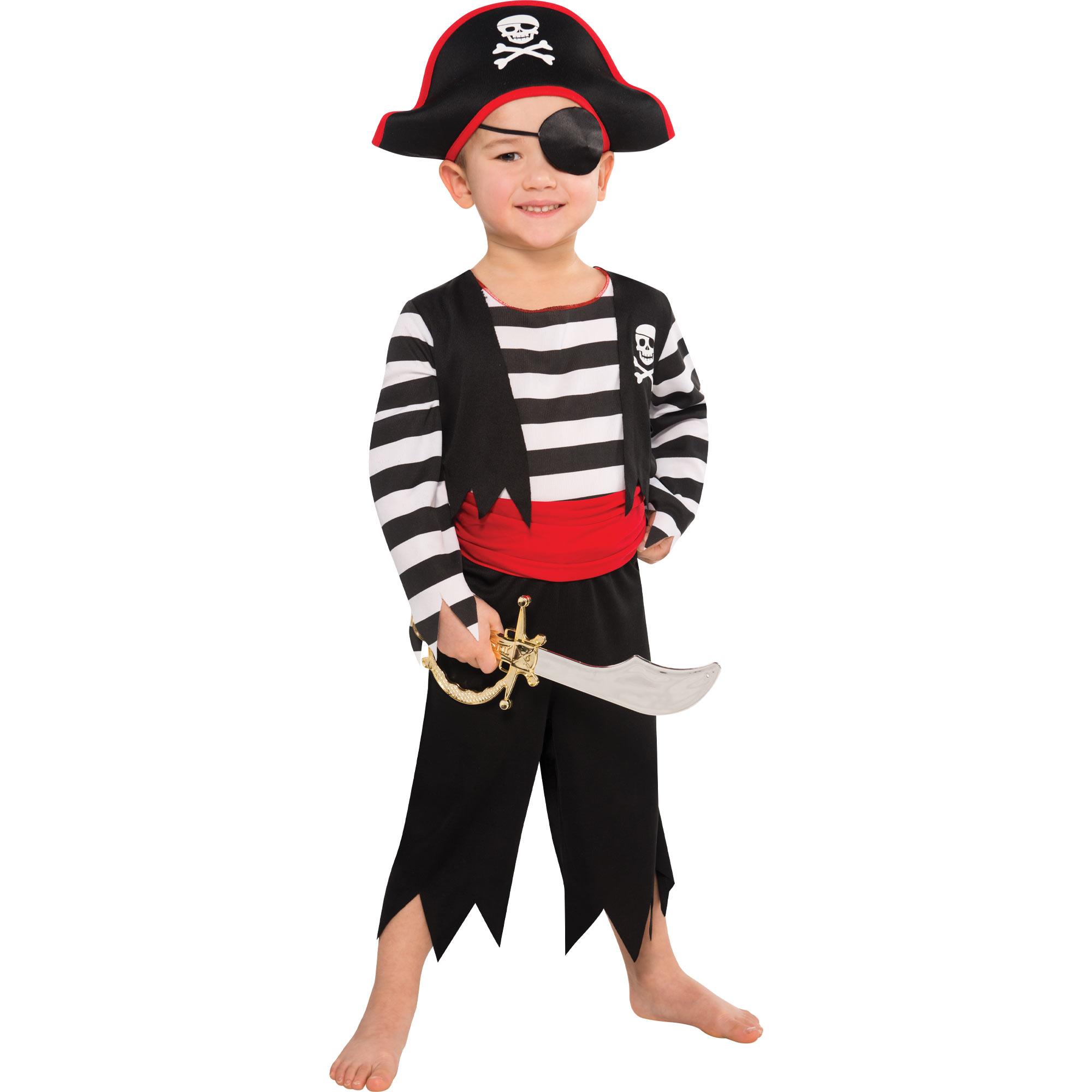 Deckhand Pirate Child Costume 3-4