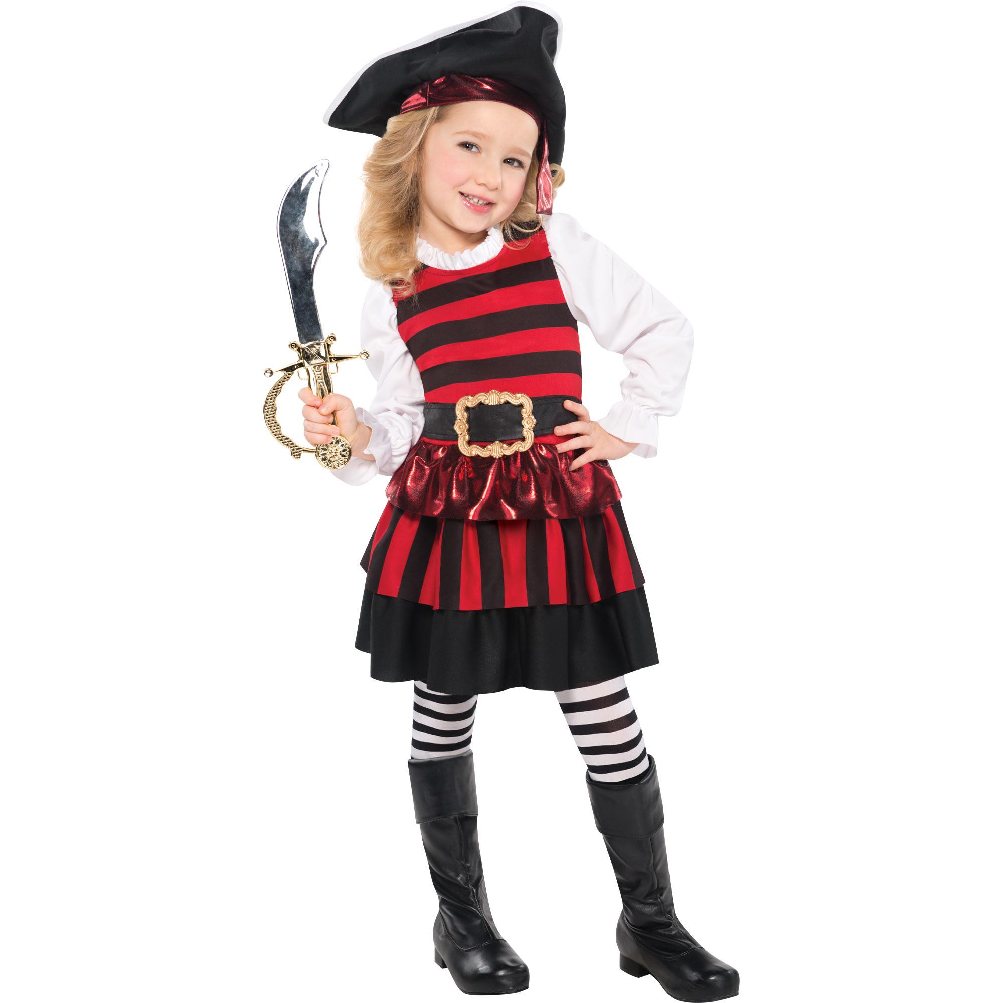 Little Pirate Lass Child Costume 4-6
