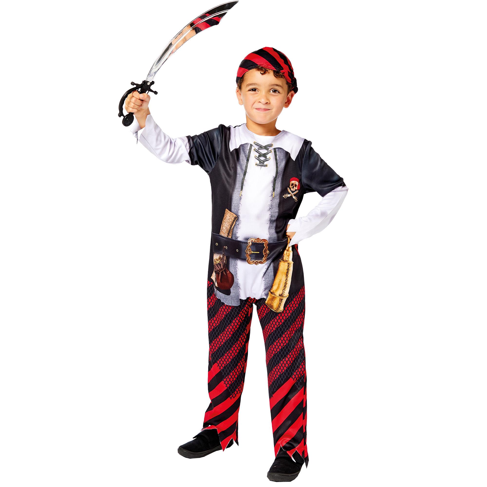 Sustainable Pirate Boy Child Costume 8-10