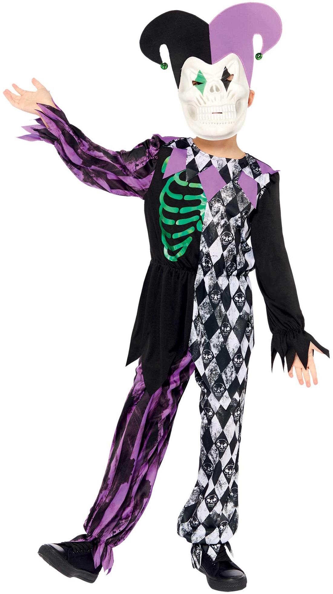 Jester Boy Child Costume 6-8