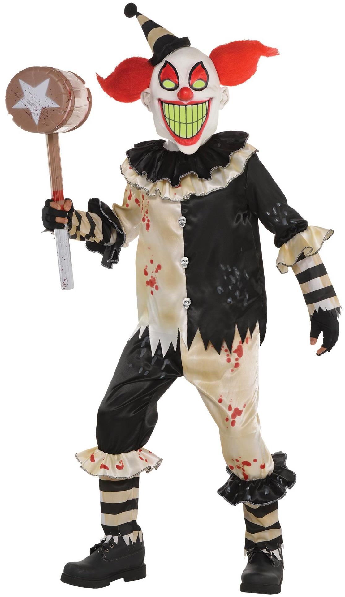 Carnival Nightmare Clown Child Costume 12-14