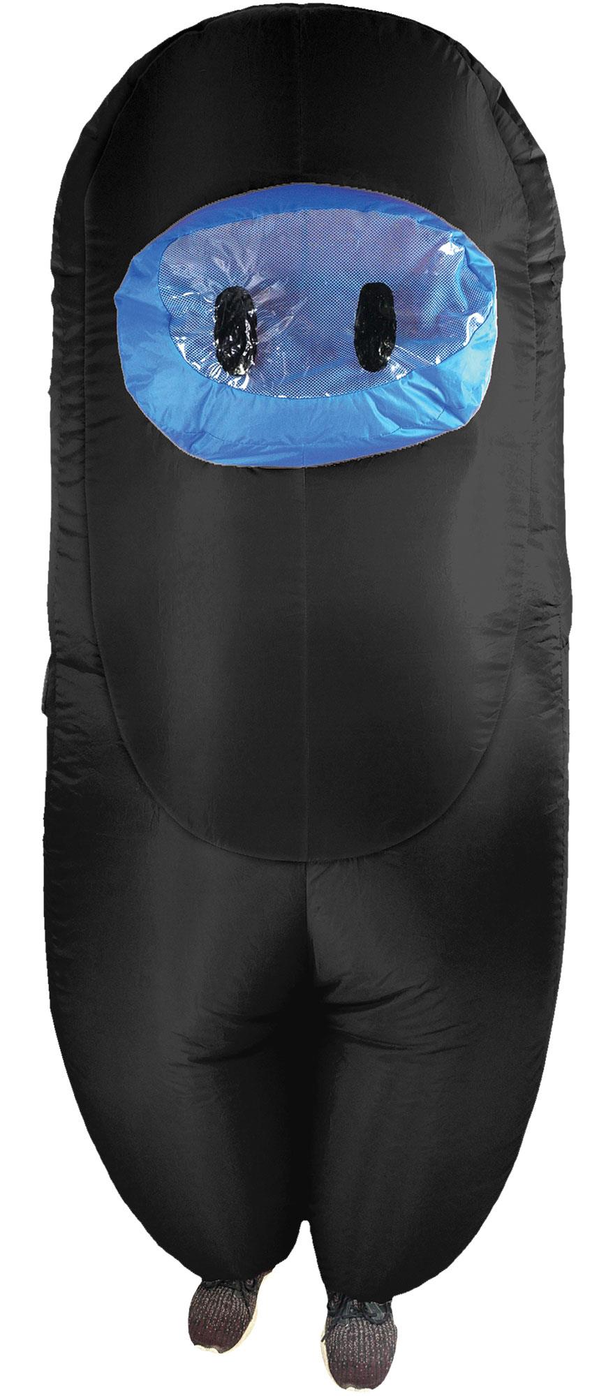 Crewmate Killer Inflatable Adult Costume Black